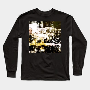 Abstract Calligraphy Long Sleeve T-Shirt